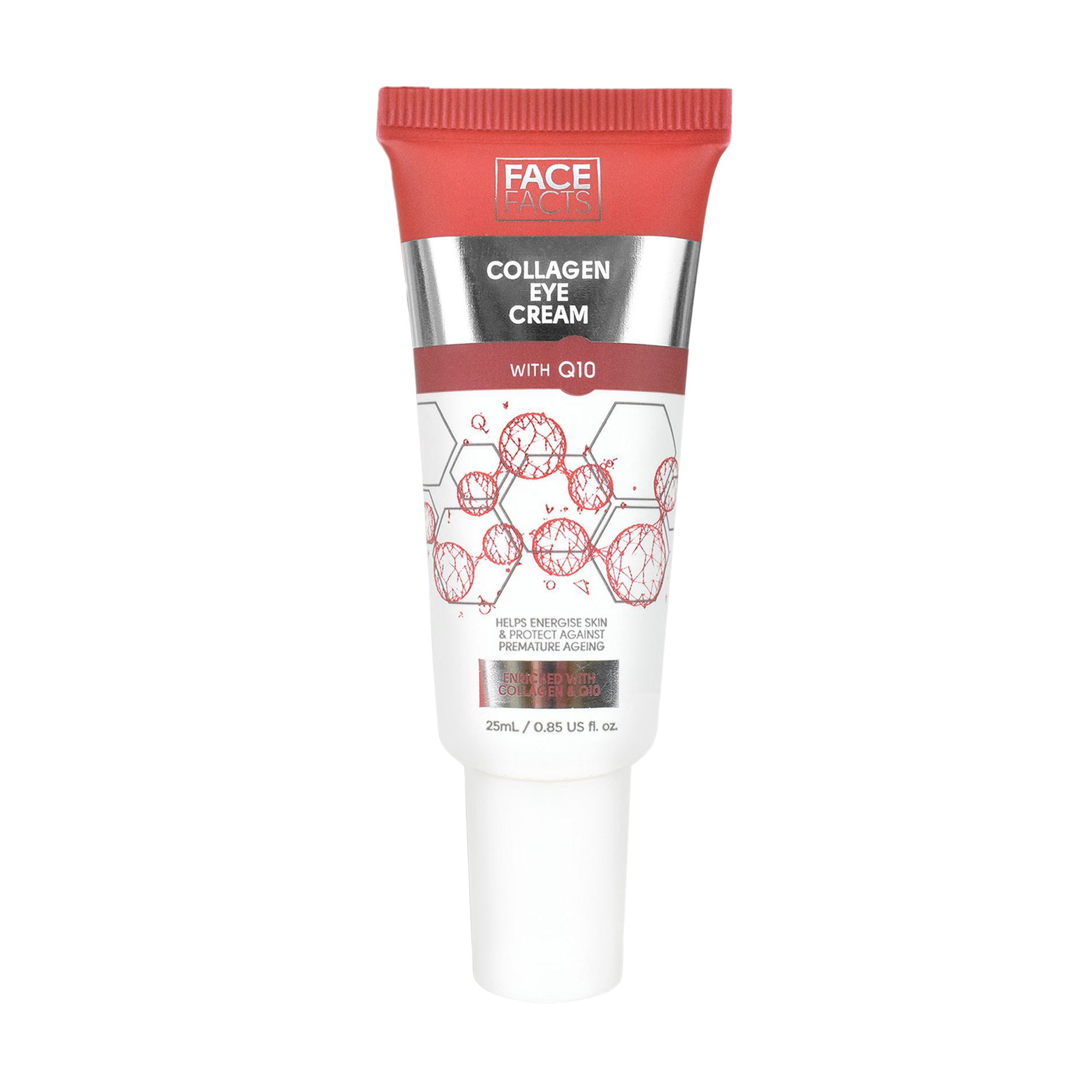 Крем для шкіри навколо очей Face Facts Collagen &amp; Q10 Eye Cream з колагеном та коензимом Q10, 25 мл